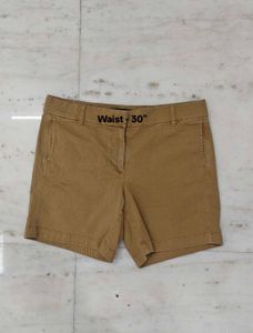 Trendy Women Tan Shorts