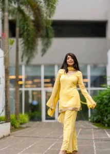 Butter Yellow Bollywood Set