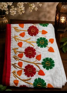 Phoolwari Embroidered Saree