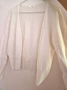 Cream Knit Cardigan