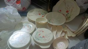 Floral Print Dinnerware Set