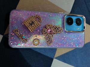 Sparkly Butterfly Phone Case Vivo V16 &amp;  T2X