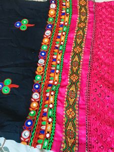gujrati embroidery beautiful  kurti ethnic ,