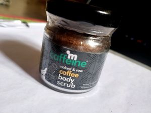 M caffeine body scrub