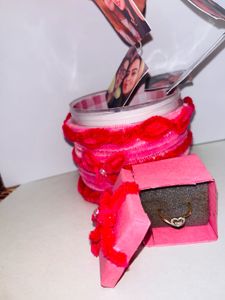 Handmade Pink Birthday Cake Decor