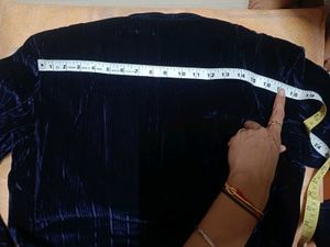 Men's Navy velvet Blazer