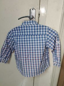 Boy's Checked Casual Shirt