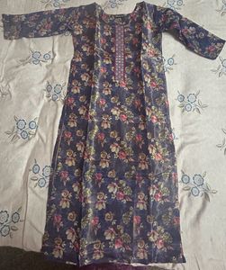 Beautiful Floral Kurta Set