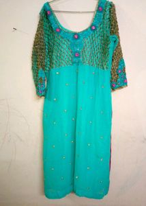 3Set Kurta Heavy Dupatta With Pant Type Plazo😍✅