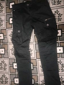 Black Cargo Pants
