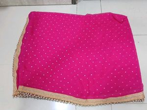 Stunning Pink Bead Work Dupatta🤩💗