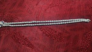 pure silver anklets