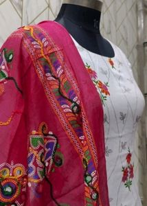 Kurti Skirt with Dupatta