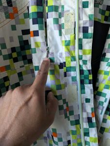 Fubu Pixel Patterned Ski Jacket