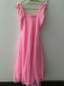 Pink Polka Dot Dress