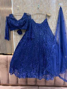 💙 Bold Blue Cocktail Night Lehga💙