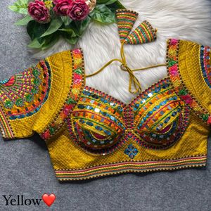 NAVRATRI SPECIAL PEACOCK DESIGN🦚 REAL MIRROR WORK