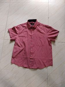 Men's Short Sleeve Striped Shirt