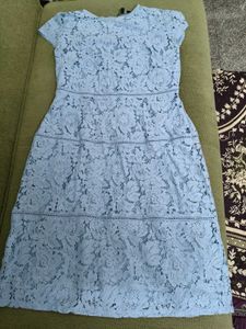 Light Blue Lace Dress