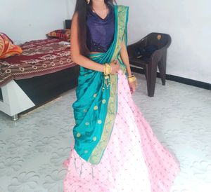 Lehnga Choli With Ruptta