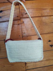 Crochet Cherry Shoulder Bag