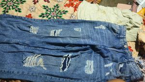 Trendy Blue Denim Jeans