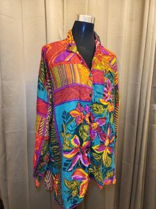 Vibrant Floral Print Kurta