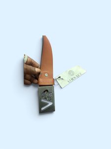 Versace Leather Belt