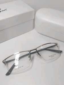 Stylish Half-Rimmed Eyeglasses