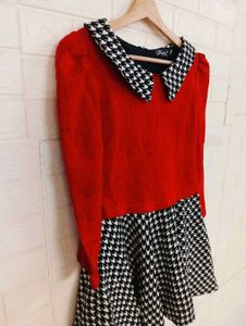 Retro Red Dress