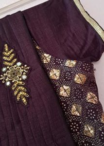 sequence choli dress