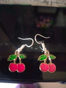Cherry Dangle Earrings