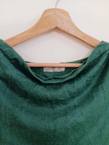 Green Short Sleeve Top