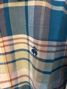 Men's Plaid Button-Down Shirt