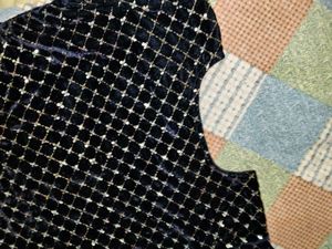Sparkling Navy Velvet Kurta