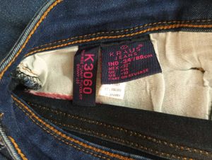 BRAND 'KRAUS' BLUE JEANS