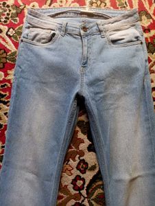Light Wash Flare Jeans