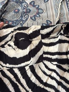 Zebra Print Mini Dress