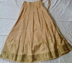 Pattupavada and blouse