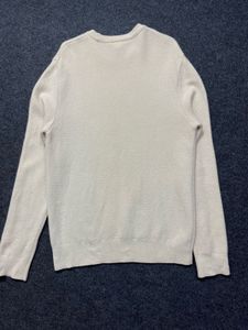 Men's Cream Lacoste Sweater