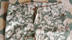 Floral Print Pants