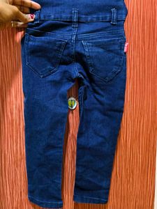 Girls skinny fit denim jeans