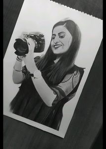 Portrait Art Work🎨🥰🤩💖💖