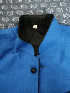 Men's Blue Nehru Jacket