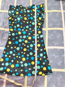 Retro Polka Dot Mini Dress