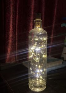 Wine Bottle Fairy Lights Decor