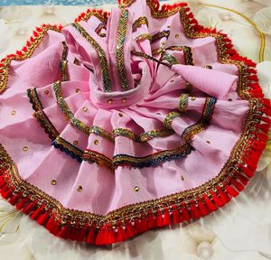 Laddu Gopal Fancy Dress Fabric Cotton Size