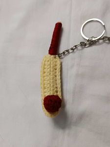 Crochet Cricket Keychain Set
