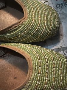 Embellished Khussa Flats
