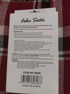 Gray False Nails Set